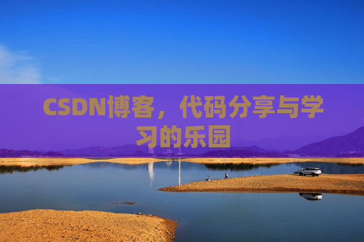 CSDN博客，代码分享与学习的乐园